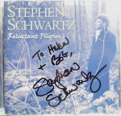 Stephen Schwartz  Reluctant Plgrim 1997 CD Autographed / Signed Foto 1 de 2