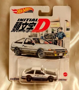 Hot Wheels Premium 2021 Initial D Toyota AE86 Sprinter Trueno NRFB - Picture 1 of 4