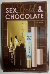 Too Faced Chocolate Bar ~ 3pc.Set~ Eye Shadow Palette, Mascara & Primer New OS - Picture 1 of 3