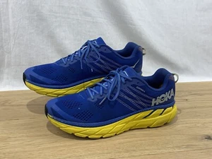 Zapatos para correr Hoka One One Clifton 6 azul nebulosa/limón para hombre talla 12 - Imagen 1 de 10