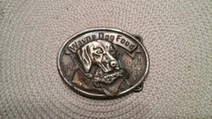 WAYNE HUNDEFUTTER JAGDHUND LABRADOR RETRIEVER WACHTEL GÜRTELSCHNALLE GEBRAUCHT - Bild 1 von 2