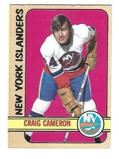 SCARCE 1972 OPC #13 CRAIG CAMERON ROOKIE NM/MT - HIGH GRADE CARD !!!!!