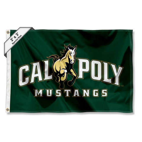 Cal Poly Mustangs 2'x3' Flag Cover
