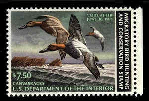 PSE GRADED CERT - 95 - #RW49 $7.50 Duck - XF-S og NH - Picture 1 of 2