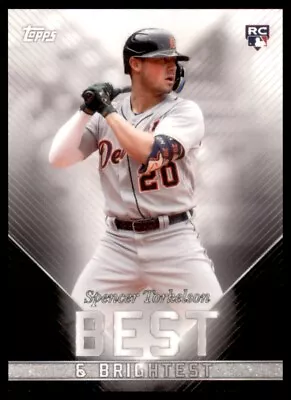 Spencer Torkelson 2022 Topps x Wander Franco Rookie Best & Brightest Card RC #19 - Image 1 of 2