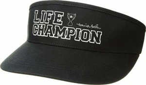$30 TravisMathew Visiera da golf The Lifer da uomo, nero, taglia unica - Foto 1 di 5