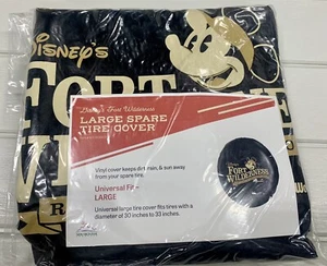 WALT DISNEY WORLD Parks Fort Wilderness Resort Spare Tire Cover Mickey Large RV - Picture 1 of 3