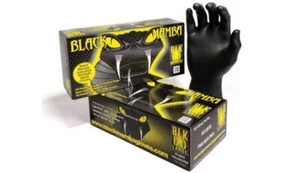BLACKMAMBA Workshop Nitrilhandschuhe, Größe XL - schwarz (100er-Pack) - Bild 1 von 2