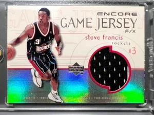 Trading Card Upper Deck Encore Steve Francis Rookie NBA Rockets All-star - Foto 1 di 3