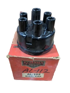 Vintage NOS Sorensen AL102 Distributor Cap  6 Cylinder - Bild 1 von 4