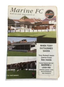 MARINE V LEIGH R.M.I - LIGA UNIBOND - 29/9/1998 - Imagen 1 de 1