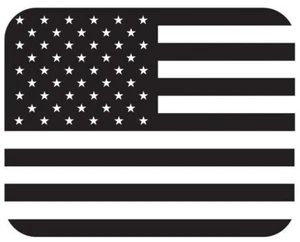2000-2016 For Ford F-350 Black Back Middle Window Flag Decal Sticker - Bild 1 von 4