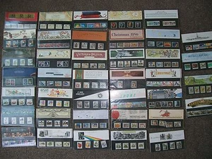 1985 86 87 88 1989 Commemorative Presentation Packs or Just Mint sets (no pack) - Picture 1 of 41