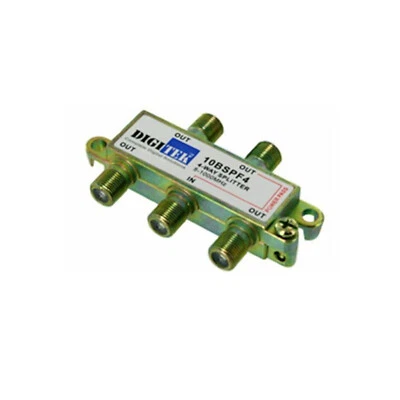 4 Way F Type TV Splitter Foxtel Antenna Approved Television BRAND NEW - Image 1 of 4