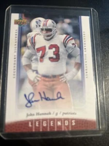 JOHN HANNAH 2006 UD Legends Legendary Signatures Auto #52 - Picture 1 of 2