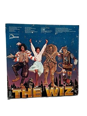Michael Jackson The Wiz Original Soundtrack LP 1978 First Pressing MCA2-14000  - Image 1 of 3