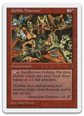 Goblin Warrens #3 (LP) Anthologies ATH Magic MTG - Image 1 of 2