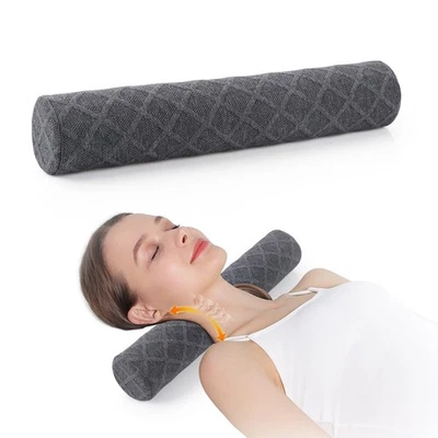 COZYHEALTH Cervical Neck Pillow, Roll Foam Pillows, Bolster Pillow, round Neck Pillows