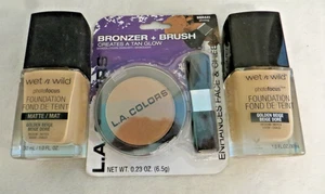 Foundation/Bronzer Make-up Set Wet n Wild LA Farben - Bild 1 von 8