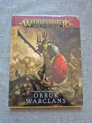 Orruk WarClans Destruction BattleTome Warhammer Age Of Sigmar Games Workshop New - Image 1 of 2