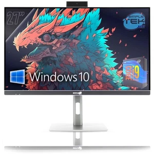 All IN One 27 " 4K i9 RAM 32GB SSD 2TB GTX1660 6GB Windows 10 PC Gaming Vesa - Afbeelding 1 van 11