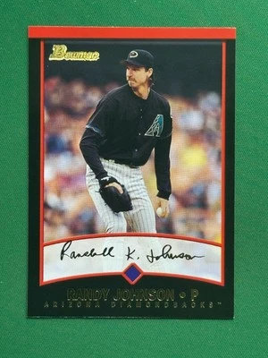 Bowman 2001 béisbol paralelo dorado #15 Randy Johnson Foto 1 de 2