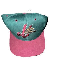 Vintage Jacksonville Jaguars Mütze New Era 5950 Banned Logo Snapback - Bild 1 von 3