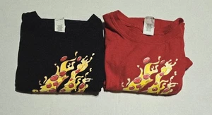 Kids Preston Plays Pizza Design Shirts, Lot of 2, Size XL - Picture 1 of 6