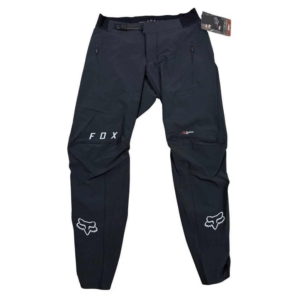 Fox Flexair Alpha Fire Pants Polartec Black Men's 34 MTB Enduro Trail NEW - Image 1 of 4