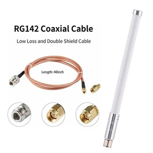 Kit Antenne Directionnelle 5 8 dBi avec Cable RG142 pour Bobcat Miner 300 - Bild 1 von 12