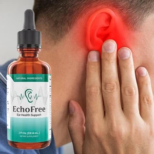 100% Natural Ear Comfort Relief Drops Echofree Ear Health Support - Picture 1 of 10