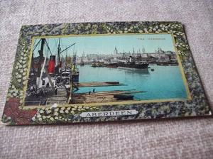 POSTCARD -- THE HARBOUR, ABERDEEN - Picture 1 of 2