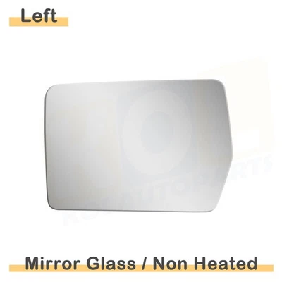 Mirror Glass For 2006 2007 2008 Lincoln Mark Lt Pickup Driver LH Side Flat 2980 - Image 1 of 4
