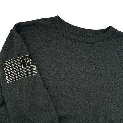 Camisa térmica de manga larga American Fighter para hombre XL verde oliva gráfico Foto 1 de 4