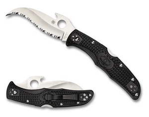Spyderco Knives Matriarch 2 Lockback Black FRN Emerson Opener VG-10 C12SBK2W - Picture 1 of 4