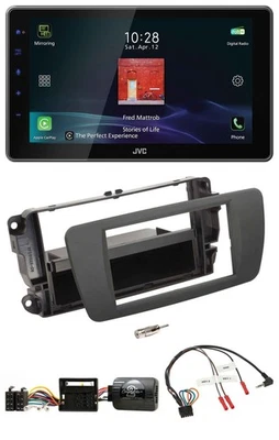 JVC DAB Lenkrad Bluetooth USB Autoradio für Seat Ibiza tuam grey - Bild 1 von 4