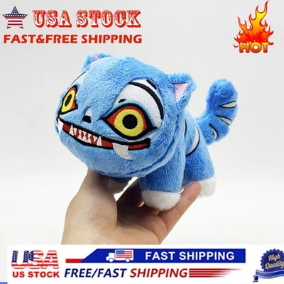 Juguete de peluche Derpy Tiger de 18 cm, divertido peluche, lindo regalo para niños y coleccionistas Foto 1 de 4