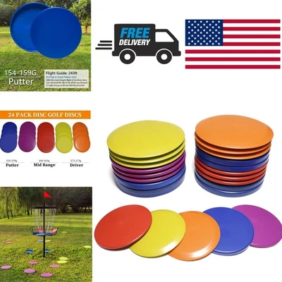 Juego de 24 discos de golf personalizables para diseños únicos y personalización Foto 1 de 4