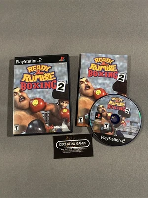 Juego Completo Ready 2 Rumble Boxing Round 2 PlayStation 2 PS2 2000 CIB Foto 1 de 4