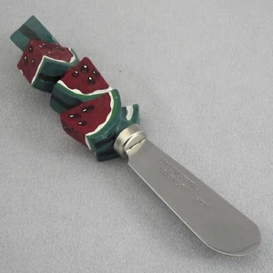 Cuchillo esparcidor de queso inoxidable con mango de resina rebanadas de sandía Concepts 4 1 pieza - Imagen 1 de 5