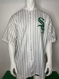 Vintage Majestic Chicago White Sox St. Patrick’s Day Jermaine Dye Trikot Größe 2XL - Bild 1 von 6