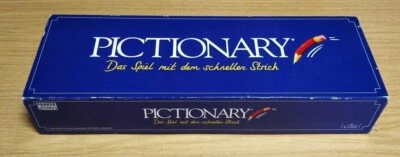 Gesellschaftsspiel:Pictionary - Das Spiel mit dem Strich. Party-, Familienspiel  - Bild 1 von 4