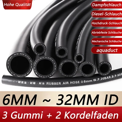 Manguera de gasolina manguera de aceite manguera de combustible manguera de diésel de 6 mm a 32 mm ID - Imagen 1 de 4