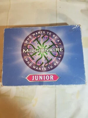 Who Wants to be a Millionaire JUNIOR Board Game - 2000  - Image 1 of 4
