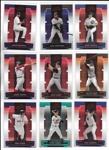 2005 Absolute Memorabilia RED Pick-A-Card Santana Maddux Varitek Casey Mora ++