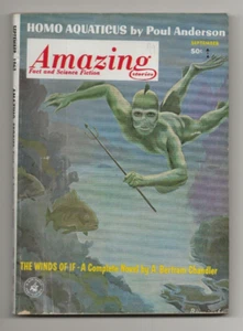 AMAZING FACT AND SCIENCE FICTION SEPTEMBER 1963 POUL ANDERSON, BERTRAM CHANDLER - Picture 1 of 4