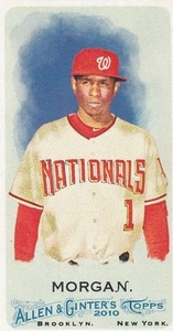 NATIONALS NYJER MORGAN 2010 TOPPS ALLEN & GINTER MINI #194 A & G BACK - Picture 1 of 1