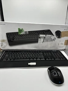 Microsoft Wireless Desktop 3050 Set mit Maus und Tastatur, französisches QWERTY - Bild 1 von 10