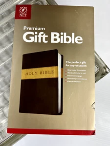 Premium Gift Bible (2015, Imitation Leather) by Tyndall, New Living Translation - Picture 1 of 5