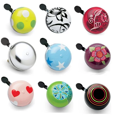 Electra Bicycle Ding Dong Glocke, laute zweiklang Fahrrad Klingel XXL 8cm Bunt